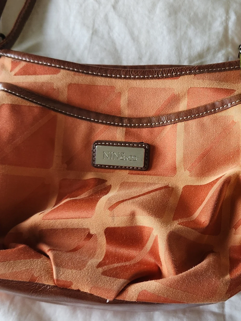 Nine West Orange Crossbody Bag